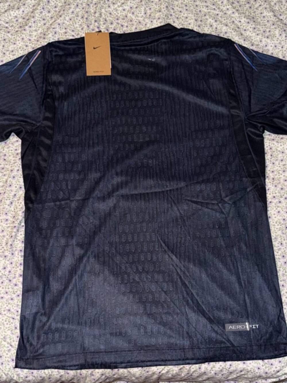 Uruguay 2026 World Cup Away Jersey Black Blue Soccer Shirt New Tags SLIM FIT - Picture 4 of 4